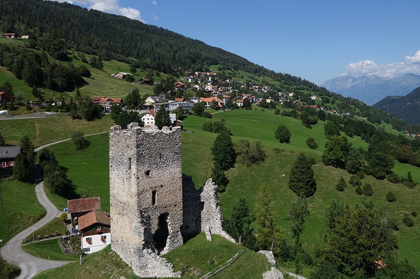 Burg Strassberg Malix, Malix, Churwalden, Switzerland, Switzerland